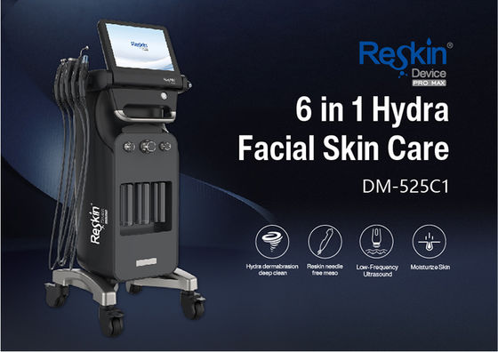 kopen Popular Hydra Facial Machine For Beauty Salon Spa With Advanced Technology And 6 Functions RF Ultrasonic Facial Care online vervaardiging