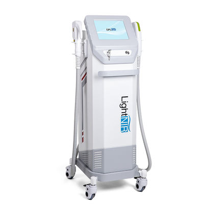 3000W 2 handvaten DPL NIR huidverjonging Fast Hair Removal Machine