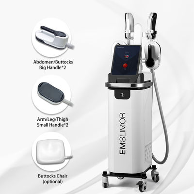 4 Handleidingen Spier Niet-invasief Ems Spierstimulator Vet opbouwt Afslanken Rf Lichaamsbeeldhouwwerk Emslim Cellulitis Vermindering Machine