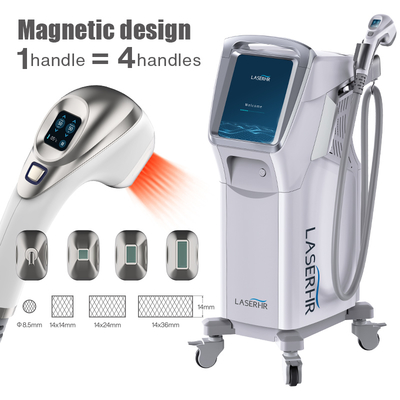4 in 1 permanente diode laser onthartmachine hoog vermogen verstelbare vlekgrootte